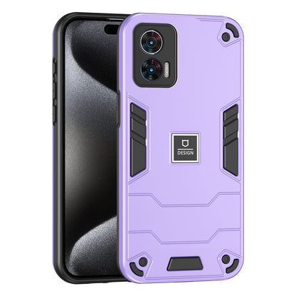 Motorola Edge 30 Neo 2 in 1 Shockproof, Lightweight Phone Case with TPU+PC Material, Fashionable Design, and Precise Cut-outs