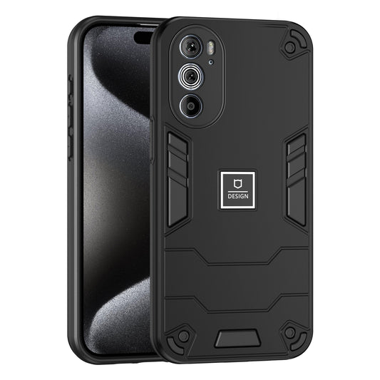 Motorola Edge 30 Pro 2 in 1 Shockproof, Lightweight Phone Case with TPU+PC Material, Fashionable Design, and Precise Cut-outs