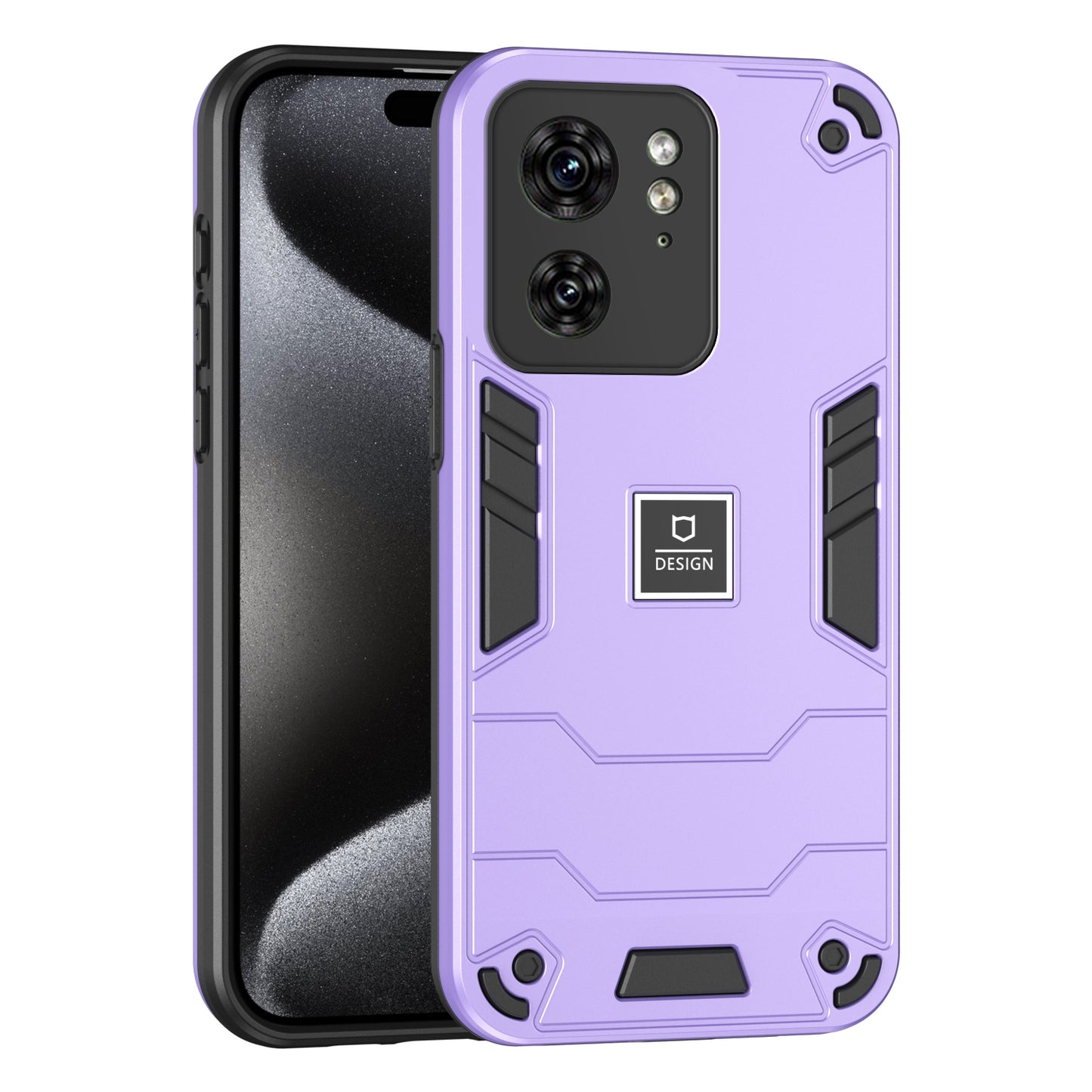 Motorola Edge 40 2 in 1 Shockproof, Lightweight Phone Case with TPU+PC Material, Fashionable Design, and Precise Cut-outs