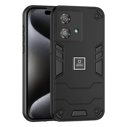 Motorola Edge 40 Neo 2 in 1 Shockproof, Lightweight Phone Case with TPU+PC Material, Fashionable Design, and Precise Cut-outs