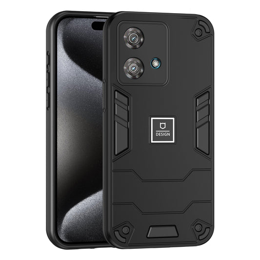Motorola Edge 40 Neo 2 in 1 Shockproof, Lightweight Phone Case with TPU+PC Material, Fashionable Design, and Precise Cut-outs