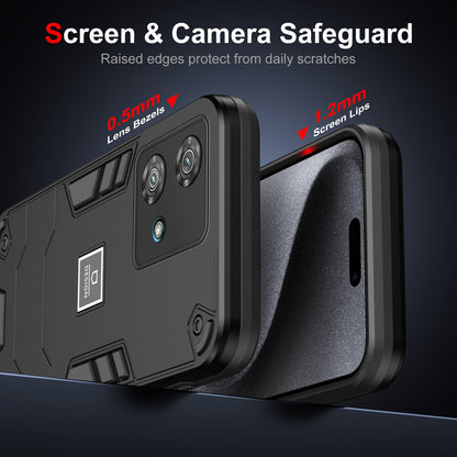 Motorola Edge 40 Neo 2 in 1 Shockproof, Lightweight Phone Case with TPU+PC Material, Fashionable Design, and Precise Cut-outs