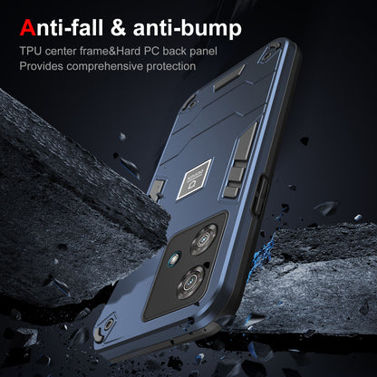 Motorola Edge 40 Neo 2 in 1 Shockproof, Lightweight Phone Case with TPU+PC Material, Fashionable Design, and Precise Cut-outs