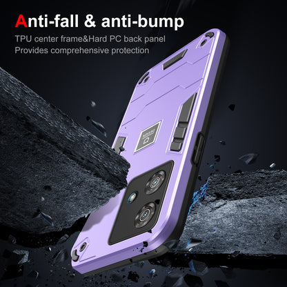 Motorola Edge 40 Neo 2 in 1 Shockproof, Lightweight Phone Case with TPU+PC Material, Fashionable Design, and Precise Cut-outs