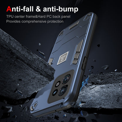 Motorola Edge 40 Pro 2 in 1 Shockproof, Lightweight Phone Case with TPU+PC Material, Fashionable Design, and Precise Cut-outs
