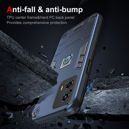Motorola Moto G 2023 2 in 1 Shockproof, Lightweight Phone Case with TPU+PC Material, Fashionable Design, and Precise Cut-outs