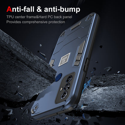 Motorola Moto G Play 2023 2 in 1 Shockproof, Lightweight Phone Case with TPU+PC Material, Fashionable Design, and Precise Cut-outs