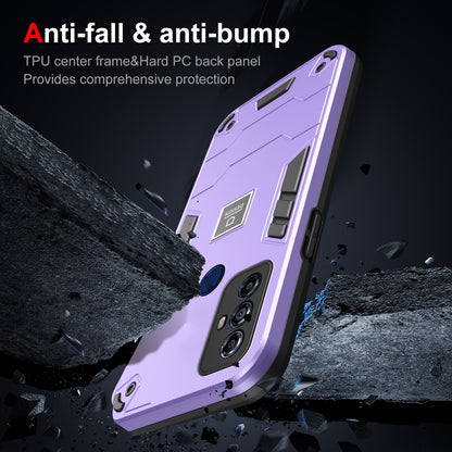 Motorola Moto G Play 2023 2 in 1 Shockproof, Lightweight Phone Case with TPU+PC Material, Fashionable Design, and Precise Cut-outs