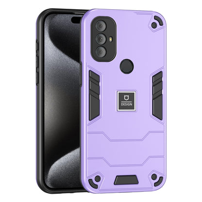 Motorola Moto G Power 2022 2 in 1 Shockproof, Lightweight Phone Case with TPU+PC Material, Fashionable Design, and Precise Cut-outs
