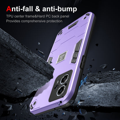 Motorola Moto G13 2 in 1 Shockproof, Lightweight Phone Case with TPU+PC Material, Fashionable Design, and Precise Cut-outs