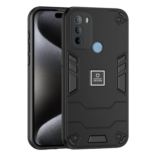 Motorola Moto G31 2 in 1 Shockproof, Lightweight Phone Case with TPU+PC Material, Fashionable Design, and Precise Cut-outs