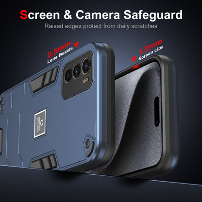 Motorola Moto G42 2 in 1 Shockproof, Lightweight Phone Case with TPU+PC Material, Fashionable Design, and Precise Cut-outs