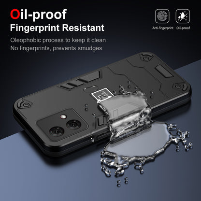 Motorola Moto G84 2 in 1 Shockproof, Lightweight Phone Case with TPU+PC Material, Fashionable Design, and Precise Cut-outs
