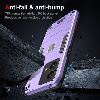 Motorola Moto G84 2 in 1 Shockproof, Lightweight Phone Case with TPU+PC Material, Fashionable Design, and Precise Cut-outs