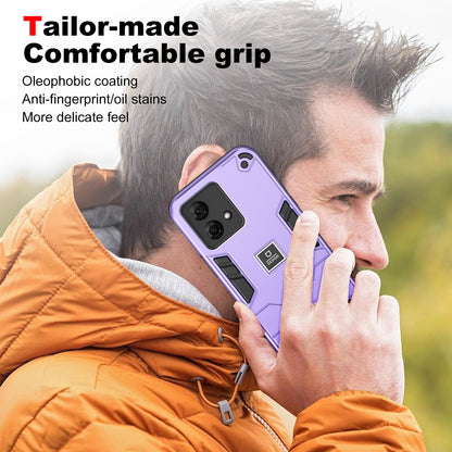 Motorola Moto G84 2 in 1 Shockproof, Lightweight Phone Case with TPU+PC Material, Fashionable Design, and Precise Cut-outs