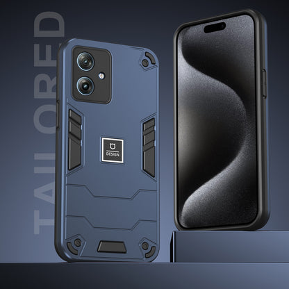 Motorola Moto G 2023 5G 2 in 1 Shockproof, Lightweight Phone Case with TPU+PC Material, Fashionable Design, and Precise Cut-outs
