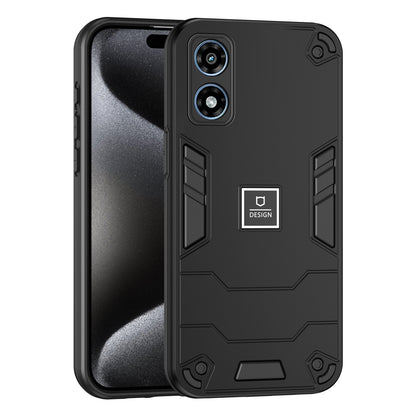 Motorola Moto G Play 2024 2 in 1 Shockproof, Lightweight Phone Case with TPU+PC Material, Fashionable Design, and Precise Cut-outs