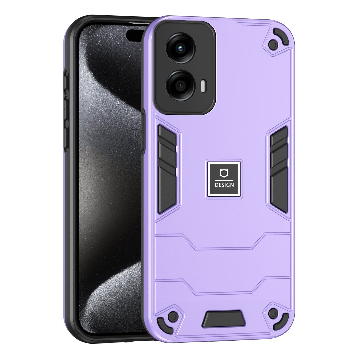 Motorola Moto G Stylus 5G 2024 2 in 1 Shockproof, Lightweight Phone Case with TPU+PC Material, Fashionable Design, and Precise Cut-outs