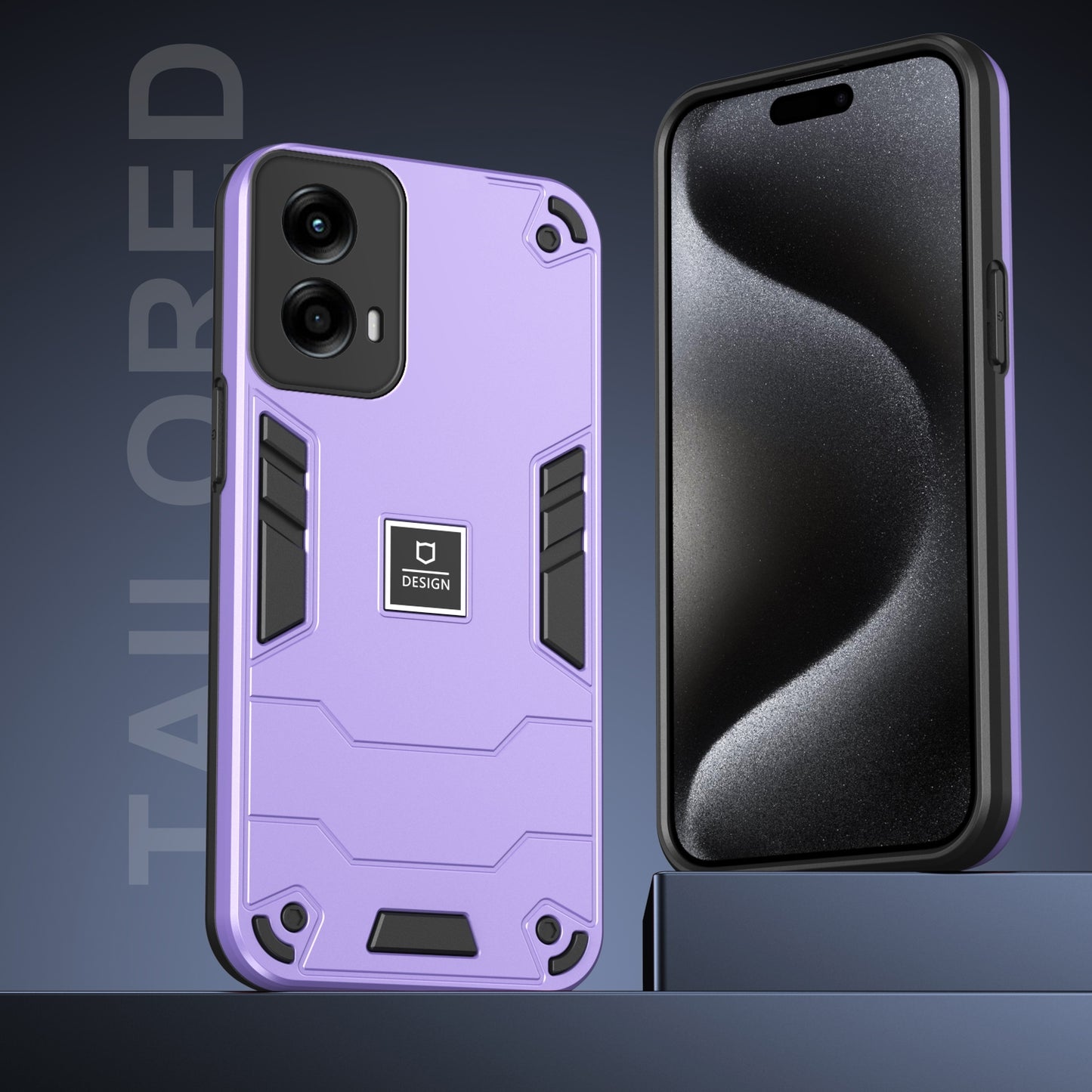 Motorola Moto G Stylus 5G 2024 2 in 1 Shockproof, Lightweight Phone Case with TPU+PC Material, Fashionable Design, and Precise Cut-outs
