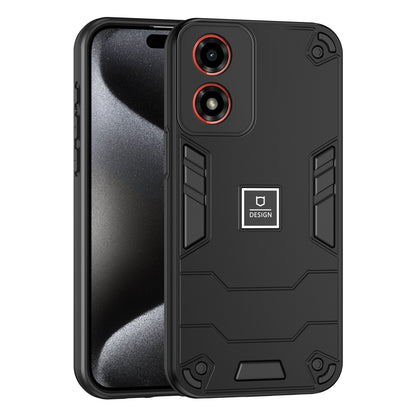 Motorola Moto G04 2 in 1 Shockproof, Lightweight Phone Case with TPU+PC Material, Fashionable Design, and Precise Cut-outs