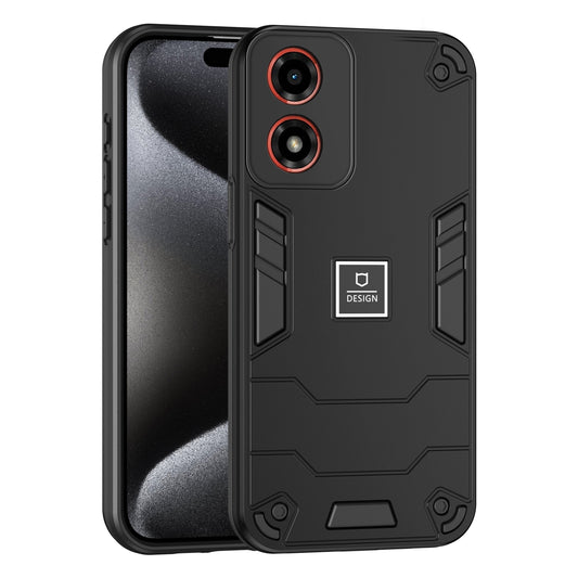 Motorola Moto G04 2 in 1 Shockproof, Lightweight Phone Case with TPU+PC Material, Fashionable Design, and Precise Cut-outs