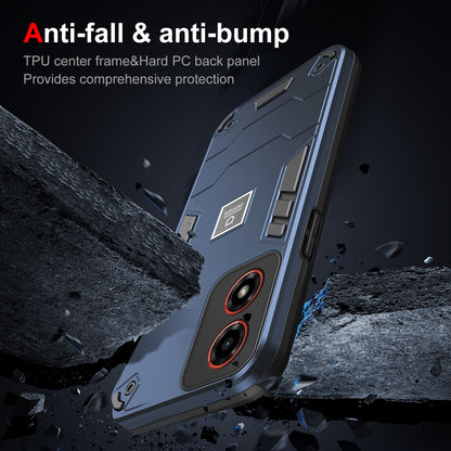 Motorola Moto G04 2 in 1 Shockproof, Lightweight Phone Case with TPU+PC Material, Fashionable Design, and Precise Cut-outs
