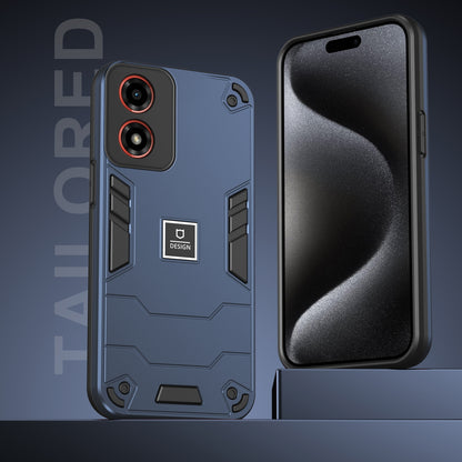 Motorola Moto G04 2 in 1 Shockproof, Lightweight Phone Case with TPU+PC Material, Fashionable Design, and Precise Cut-outs