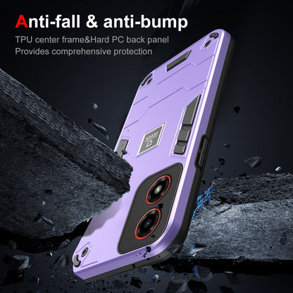 Motorola Moto G04 2 in 1 Shockproof, Lightweight Phone Case with TPU+PC Material, Fashionable Design, and Precise Cut-outs