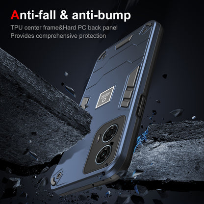 Motorola Moto G24 Power 2 in 1 Shockproof, Lightweight Phone Case with TPU+PC Material, Fashionable Design, and Precise Cut-outs