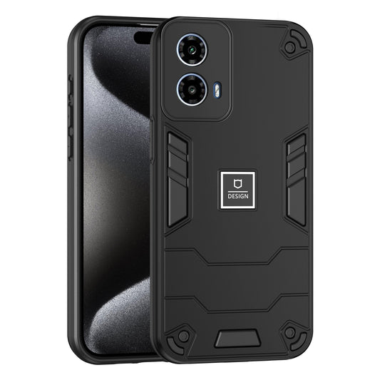Motorola Moto G34 2 in 1 Shockproof, Lightweight Phone Case with TPU+PC Material, Fashionable Design, and Precise Cut-outs