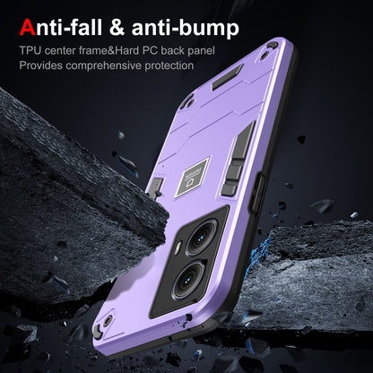 Motorola Edge 5G 2024 2 in 1 Shockproof, Lightweight Phone Case with TPU+PC Material, Fashionable Design, and Precise Cut-outs