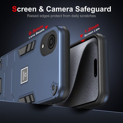 Samsung Galaxy A03 Core 2 in 1 Shockproof, Lightweight Phone Case with TPU+PC Material, Fashionable Design, and Precise Cut-outs