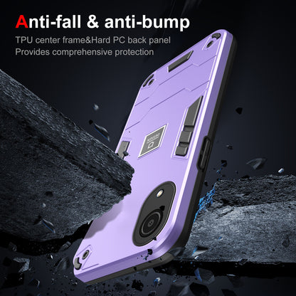 Samsung Galaxy A03 Core 2 in 1 Shockproof, Lightweight Phone Case with TPU+PC Material, Fashionable Design, and Precise Cut-outs