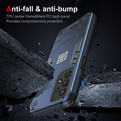 Samsung Galaxy A13 2 in 1 Shockproof, Lightweight Phone Case with TPU+PC Material, Fashionable Design, and Precise Cut-outs