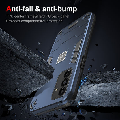 Samsung Galaxy A13 5G 2 in 1 Shockproof, Lightweight Phone Case with TPU+PC Material, Fashionable Design, and Precise Cut-outs
