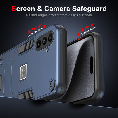 Samsung Galaxy A14 2 in 1 Shockproof, Lightweight Phone Case with TPU+PC Material, Fashionable Design, and Precise Cut-outs