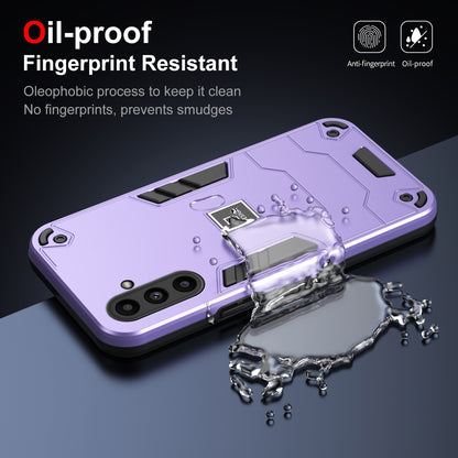 Samsung Galaxy A14 2 in 1 Shockproof, Lightweight Phone Case with TPU+PC Material, Fashionable Design, and Precise Cut-outs