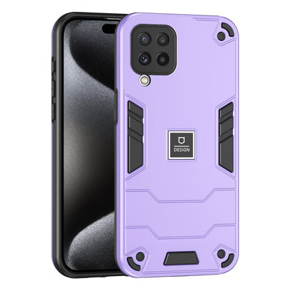 Samsung Galaxy A22 4G 2 in 1 Shockproof, Lightweight Phone Case with TPU+PC Material, Fashionable Design, and Precise Cut-outs