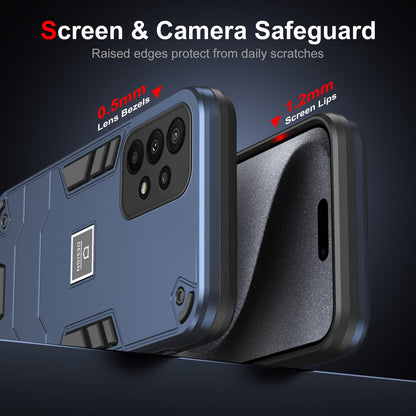 Samsung Galaxy A23 2 in 1 Shockproof, Lightweight Phone Case with TPU+PC Material, Fashionable Design, and Precise Cut-outs