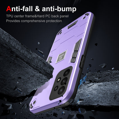 Samsung Galaxy A23 2 in 1 Shockproof, Lightweight Phone Case with TPU+PC Material, Fashionable Design, and Precise Cut-outs
