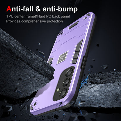 Samsung Galaxy A25 Asia-Pacific 1.61 2 in 1 Shockproof, Lightweight Phone Case with TPU+PC Material, Fashionable Design, and Precise Cut-outs