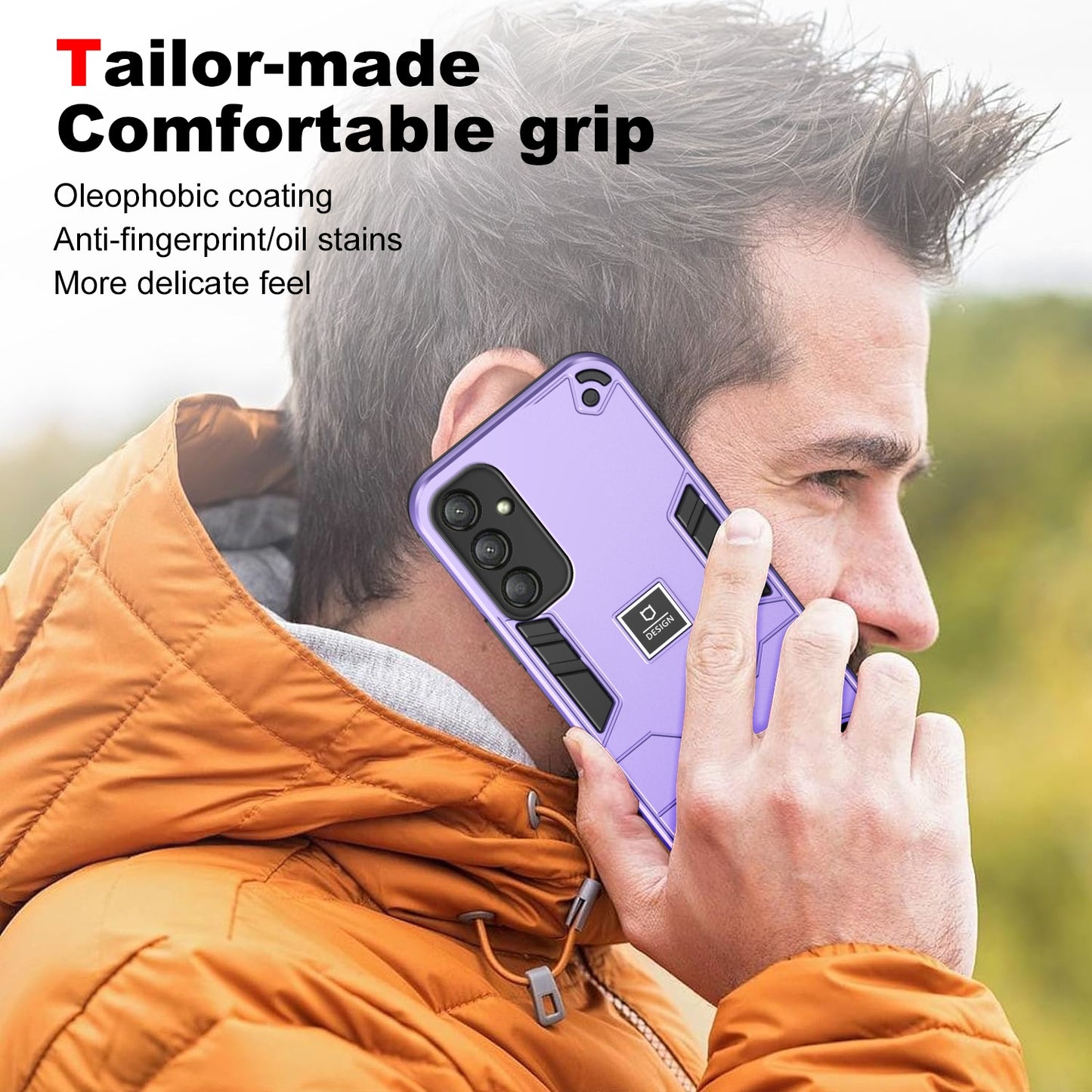 Samsung Galaxy A25 Asia-Pacific 1.61 2 in 1 Shockproof, Lightweight Phone Case with TPU+PC Material, Fashionable Design, and Precise Cut-outs