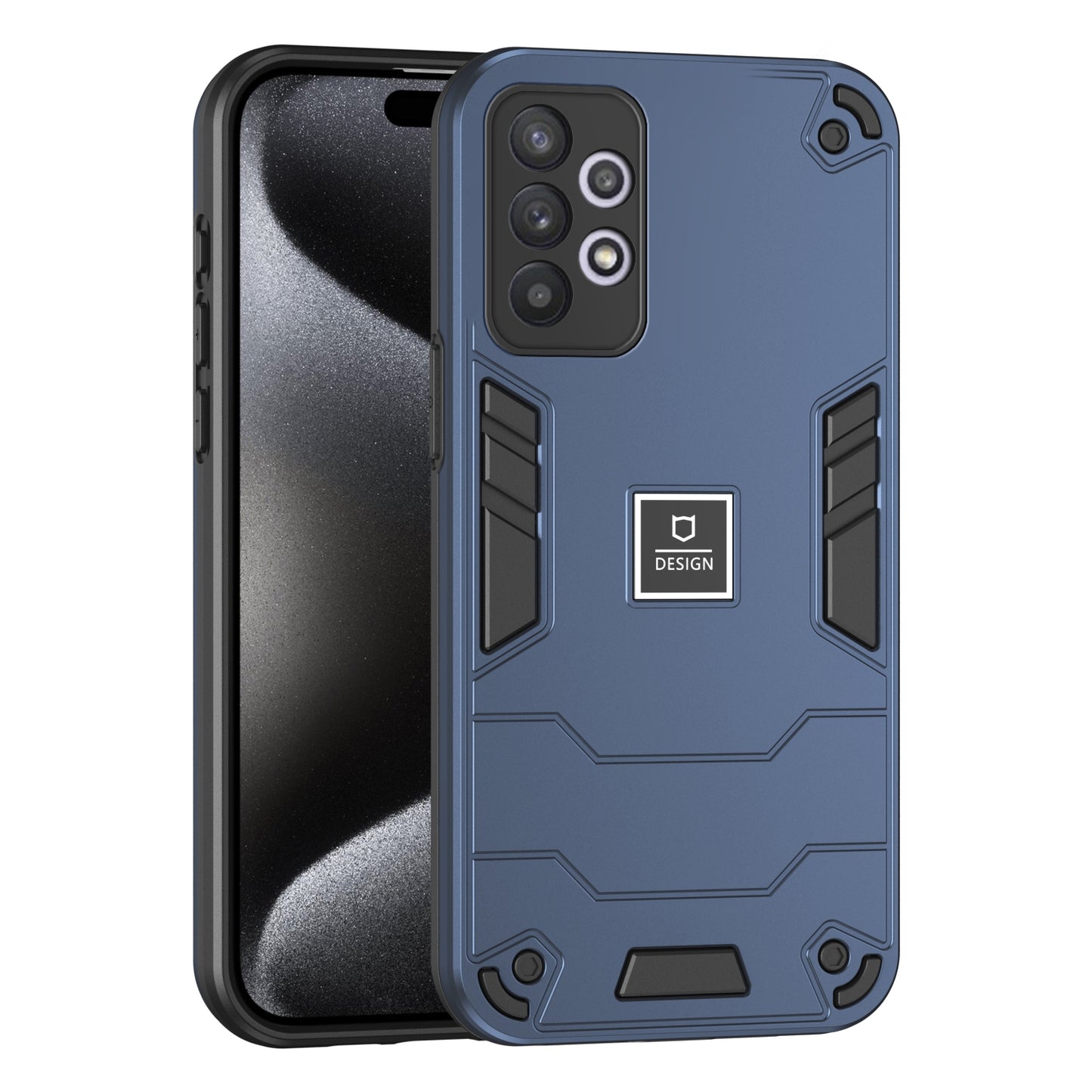 Samsung Galaxy A32 2 in 1 Shockproof, Lightweight Phone Case with TPU+PC Material, Fashionable Design, and Precise Cut-outs