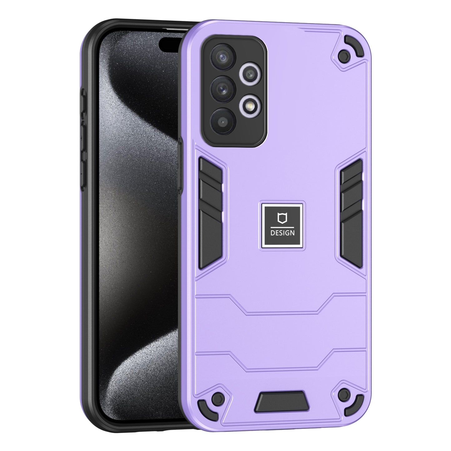 Samsung Galaxy A32 5G 2 in 1 Shockproof, Lightweight Phone Case with TPU+PC Material, Fashionable Design, and Precise Cut-outs