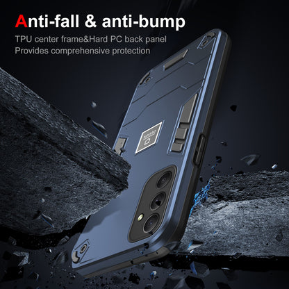 Samsung Galaxy A34 5G 2 in 1 Shockproof, Lightweight Phone Case with TPU+PC Material, Fashionable Design, and Precise Cut-outs