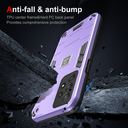 Samsung Galaxy A52 5G 2 in 1 Shockproof, Lightweight Phone Case with TPU+PC Material, Fashionable Design, and Precise Cut-outs