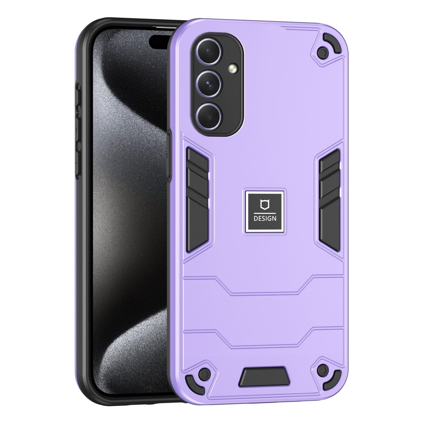 Samsung Galaxy A54 5G 2 in 1 Shockproof, Lightweight Phone Case with TPU+PC Material, Fashionable Design, and Precise Cut-outs