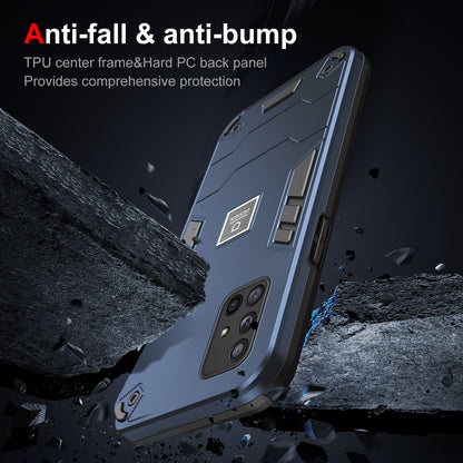 Samsung Galaxy A71 4G 2 in 1 Shockproof, Lightweight Phone Case with TPU+PC Material, Fashionable Design, and Precise Cut-outs