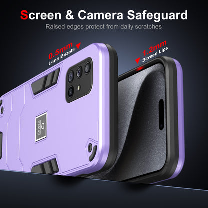 Samsung Galaxy A71 4G 2 in 1 Shockproof, Lightweight Phone Case with TPU+PC Material, Fashionable Design, and Precise Cut-outs