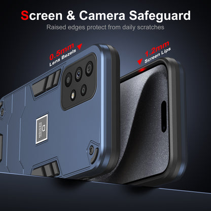 Samsung Galaxy A73 5G 2 in 1 Shockproof, Lightweight Phone Case with TPU+PC Material, Fashionable Design, and Precise Cut-outs